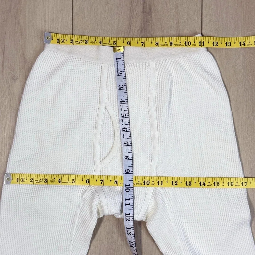 VTG Deep North Thermal Waffle Long Johns Underwear Bottoms Mens M 34-36 USA Made